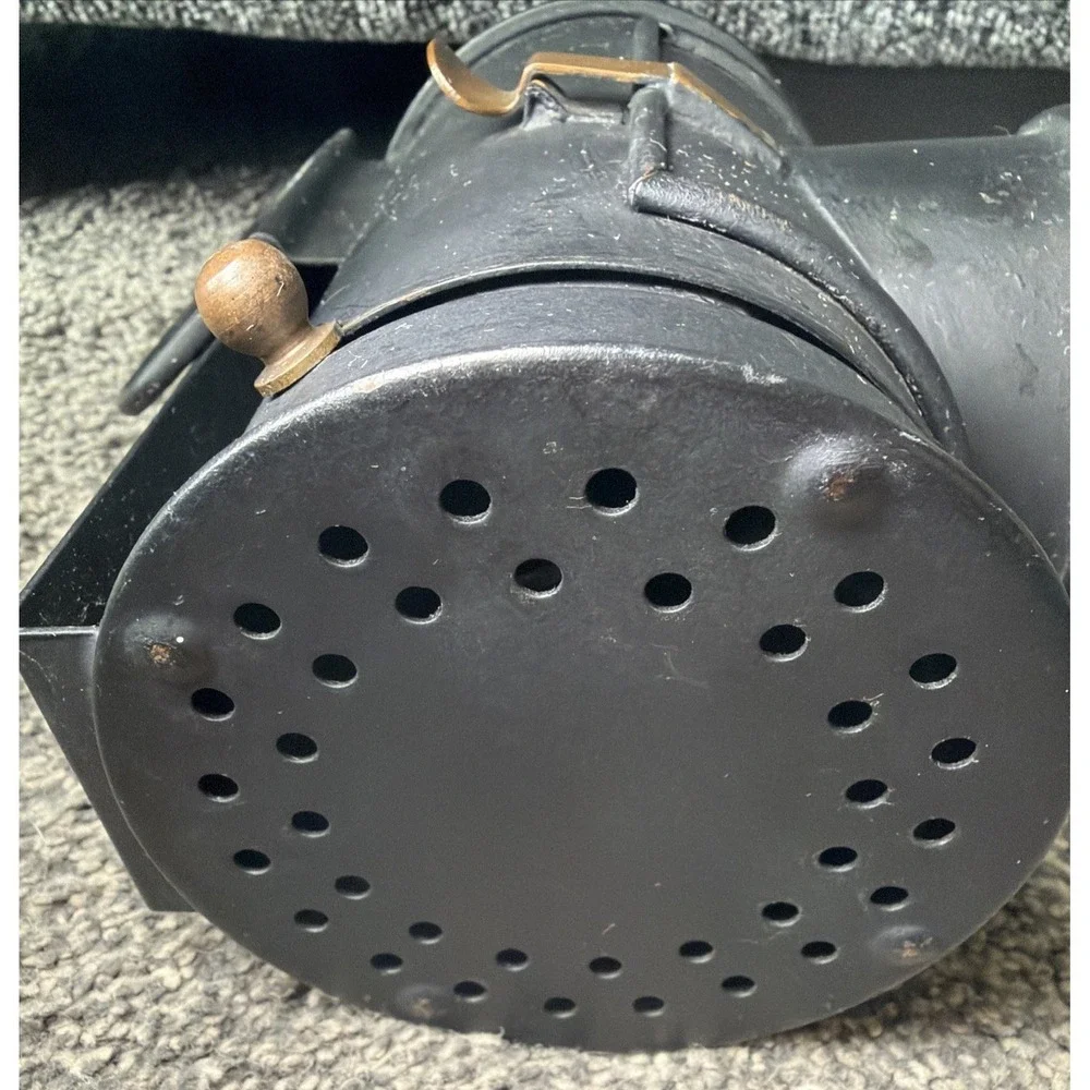 Antique Keystoneware Boat Signal Lantern Marine Nautical Navigator's Oil Lamp